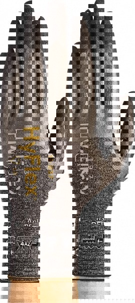 Cut-Resistant Gloves: Size X-Small, ANSI Cut A2, Foam Nitrile, Series 11-937